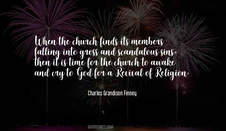 Church Revival Sayings #512898