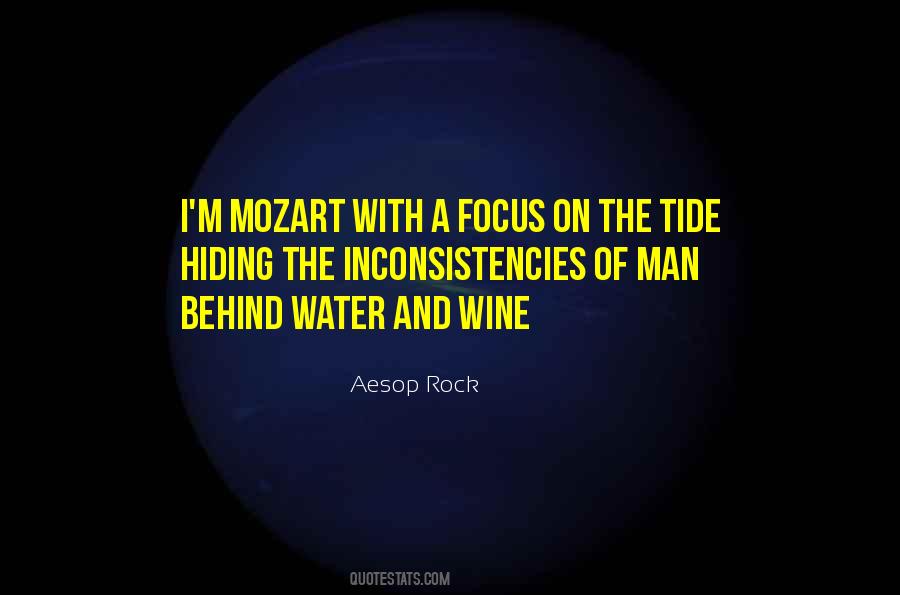Rock And Water Sayings #1509575