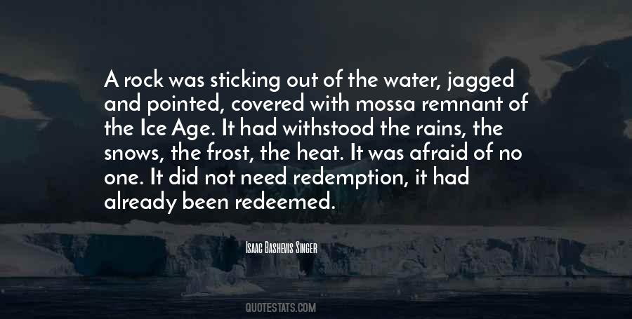 Rock And Water Sayings #253938
