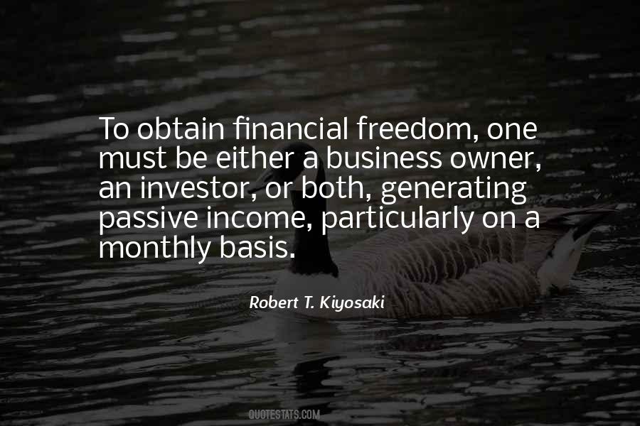 Quotes About Financial Freedom #957912