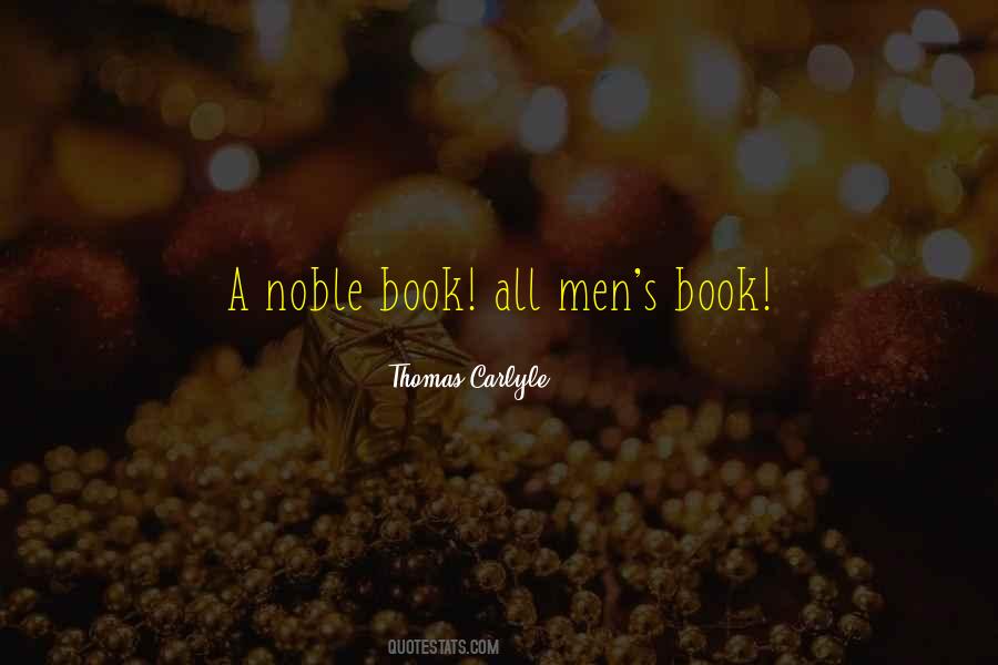 Quotes About Noble #1630224