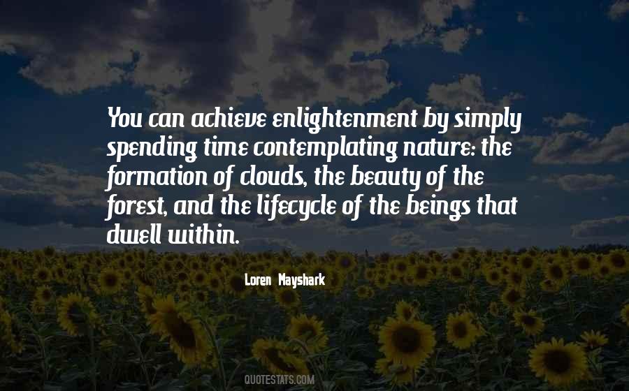 Quotes About Contemplating Nature #1100617