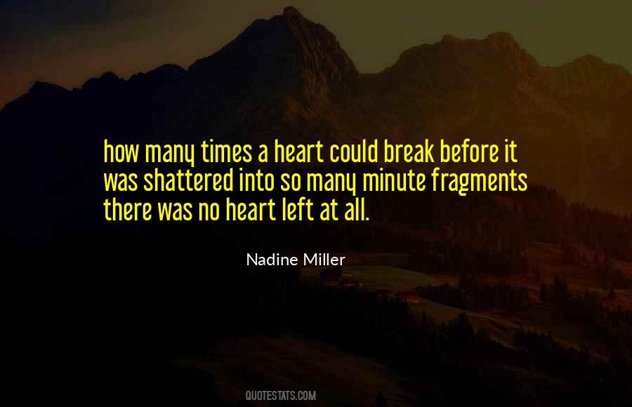 Shattered Heart Sayings #1635935