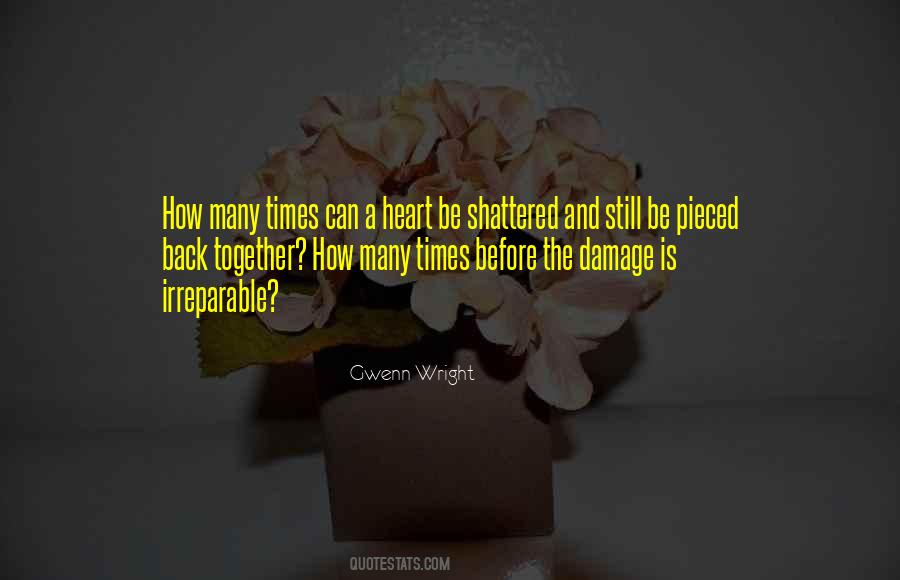 Shattered Heart Sayings #411203