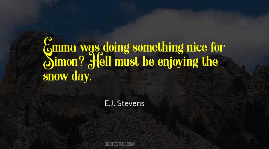 Something Nice Sayings #765994