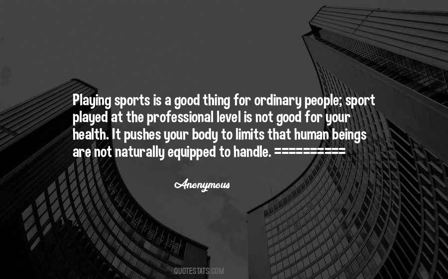 Good Sport Sayings #506923