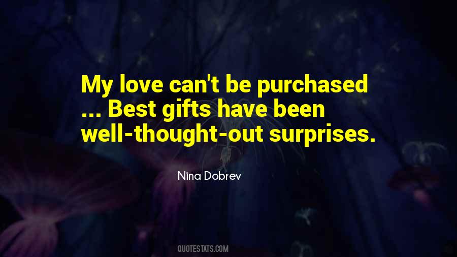 I Love Surprises Sayings #1463467