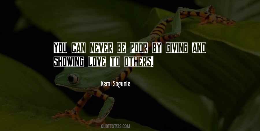 Quotes About Showing Others Love #899304