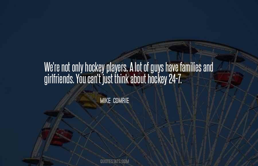Quotes About Hockey Players #1441546