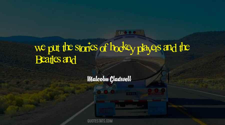 Quotes About Hockey Players #194107