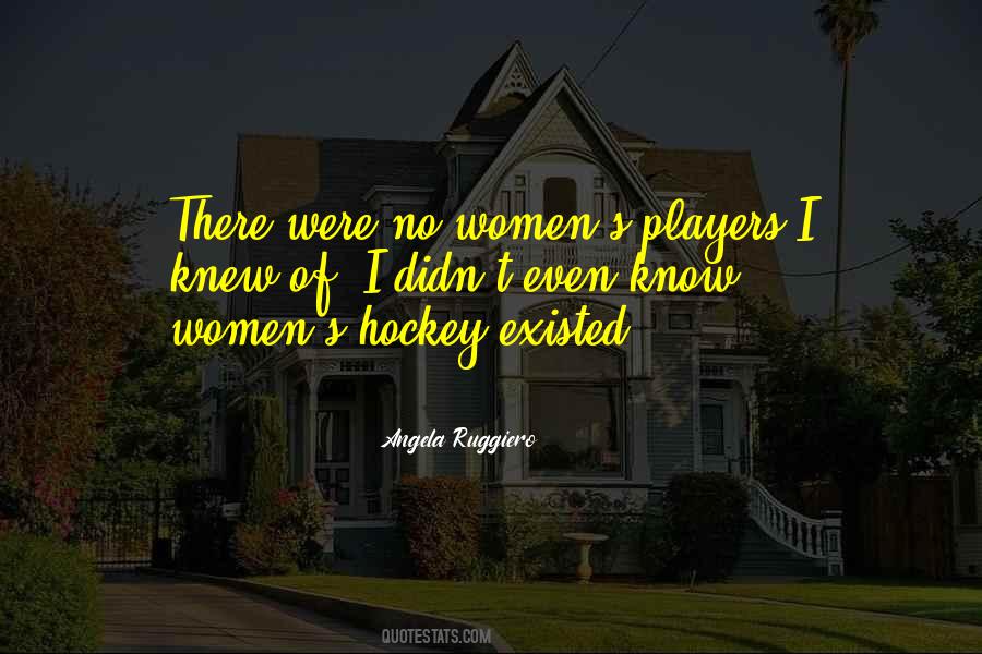 Quotes About Hockey Players #469941