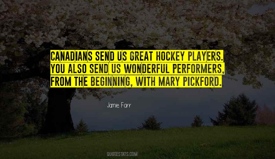 Quotes About Hockey Players #749239