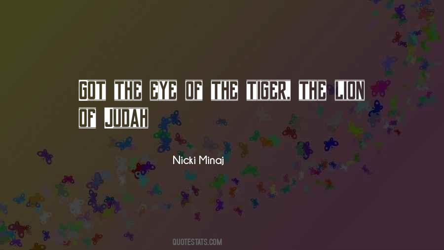 Eye Of The Tiger Sayings #1786337