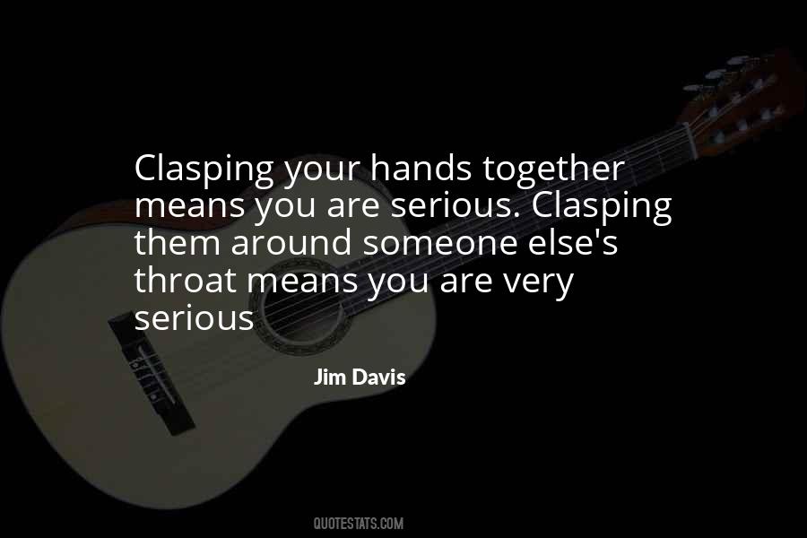 Hands Together Sayings #216962