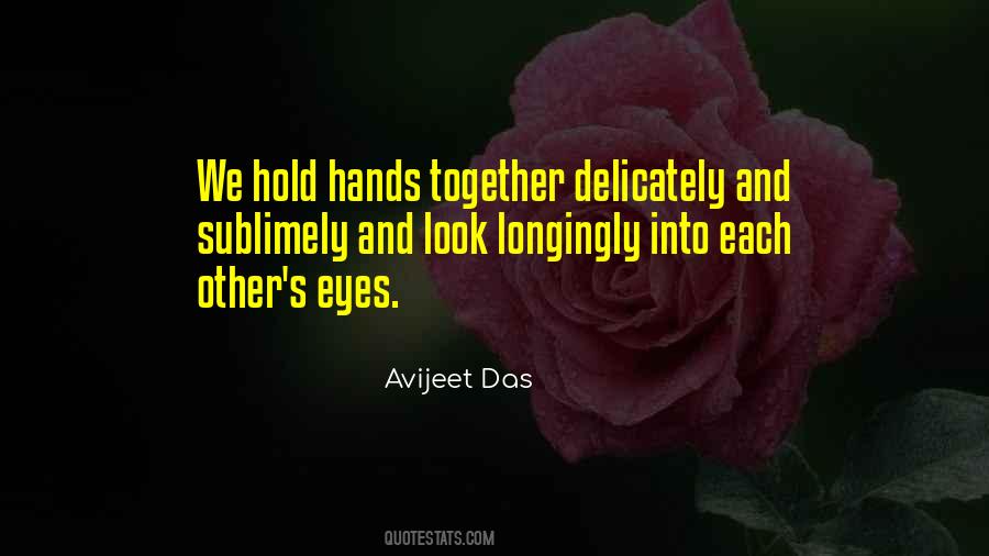 Hands Together Sayings #257811