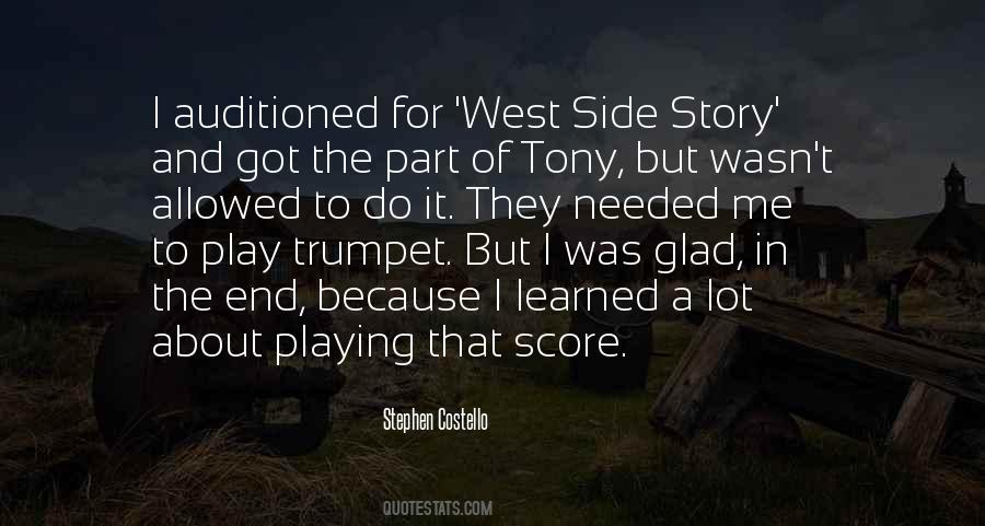 Quotes About West Side #1554664