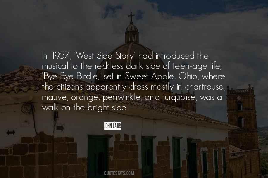 Quotes About West Side #934986