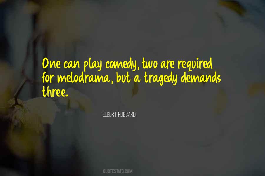 Comedy Tragedy Sayings #425146