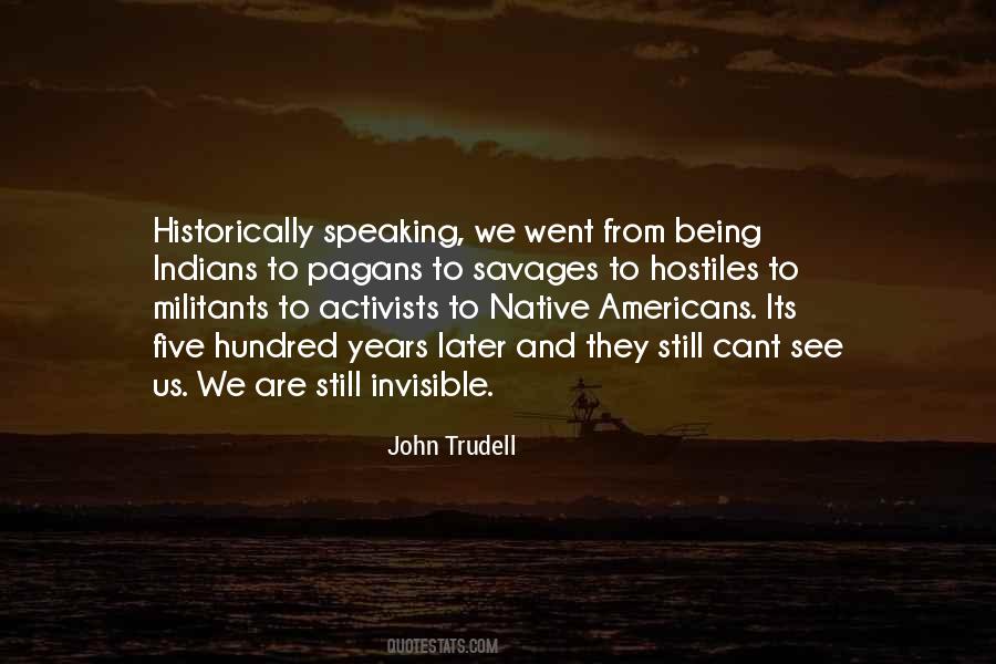 John Trudell Sayings #1155141