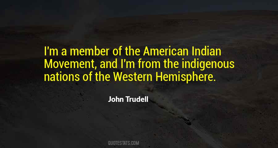 John Trudell Sayings #27670