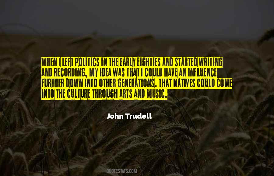 John Trudell Sayings #435888