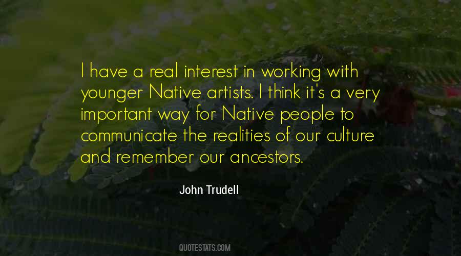 John Trudell Sayings #581138