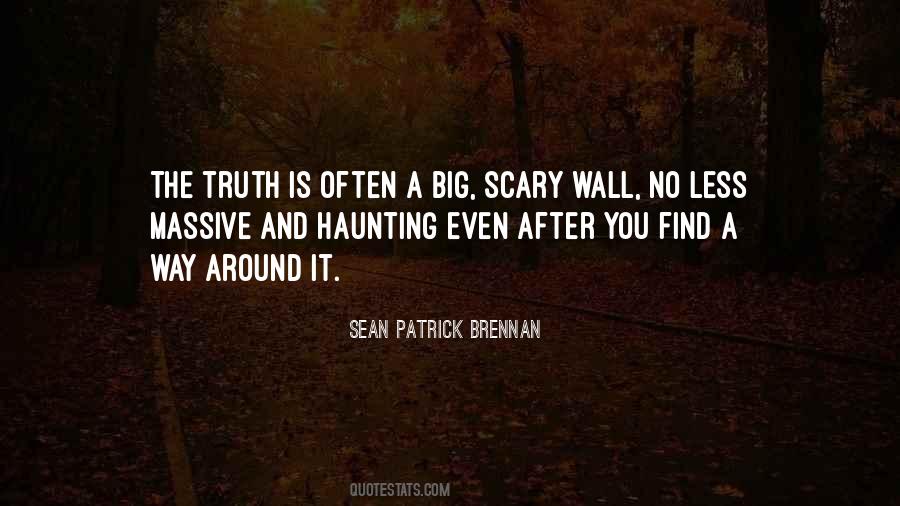 Scary But True Sayings #423255
