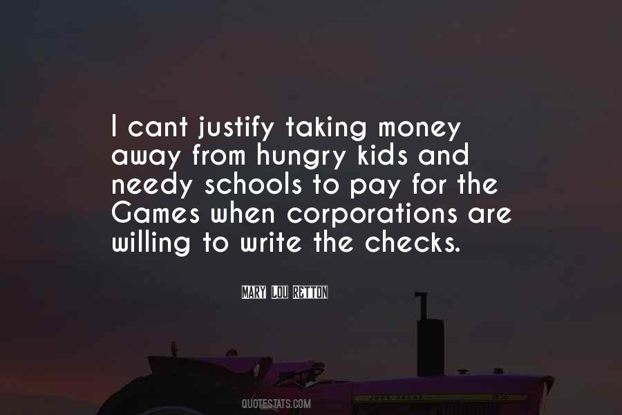 Quotes About Writing Checks #30651
