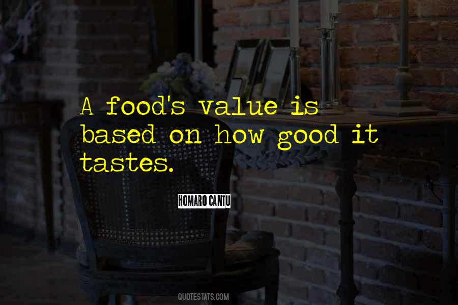 Food Based Sayings #501456