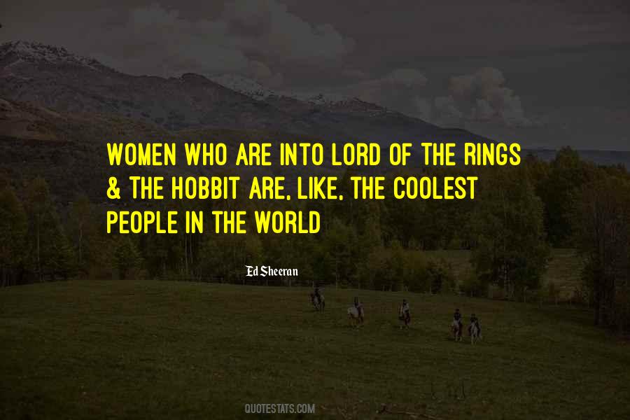 Quotes About The Hobbit #1039917