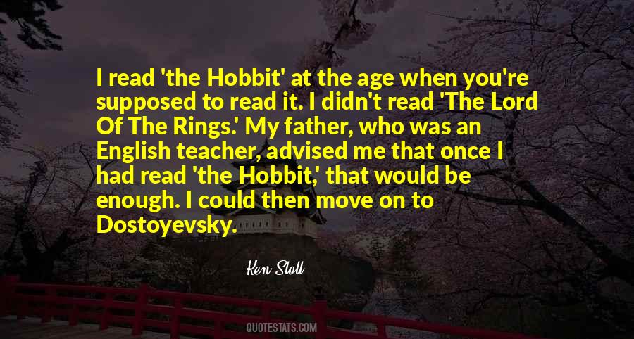 Quotes About The Hobbit #1459969