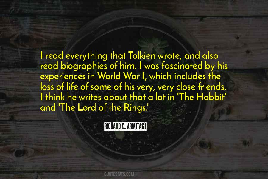 Quotes About The Hobbit #588027