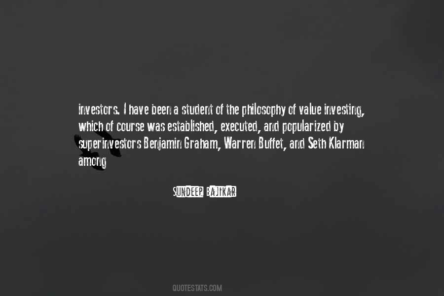 Warren Buffet Sayings #50192