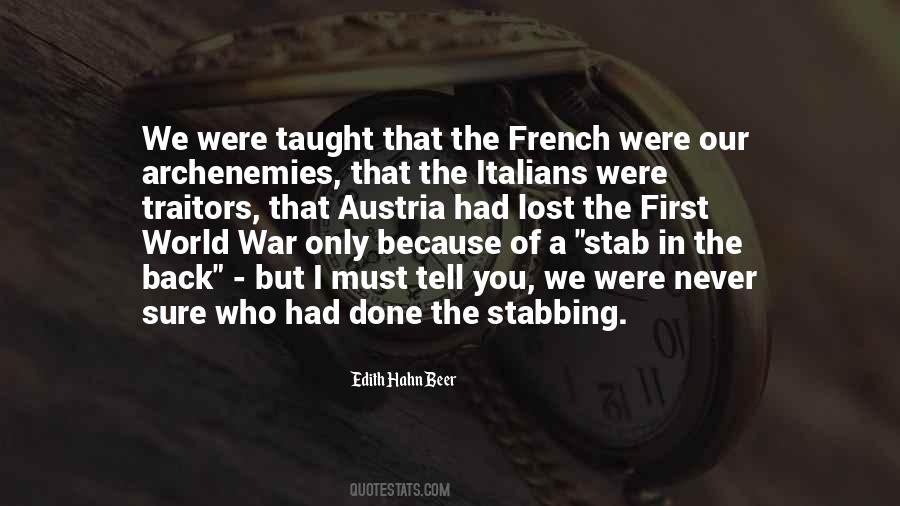 French War Sayings #1100291