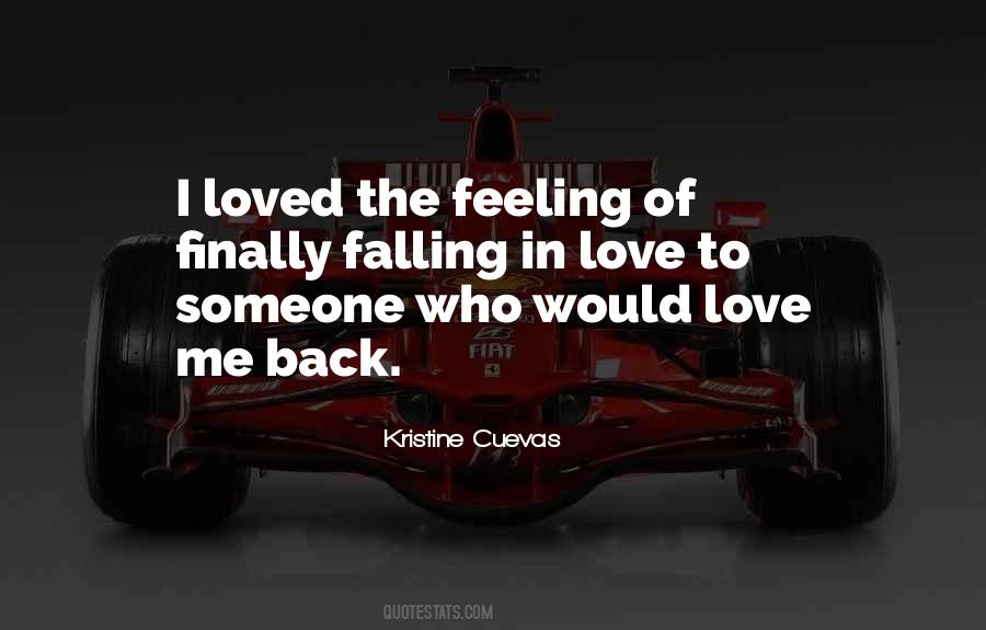 Quotes About Falling Back In Love #865147