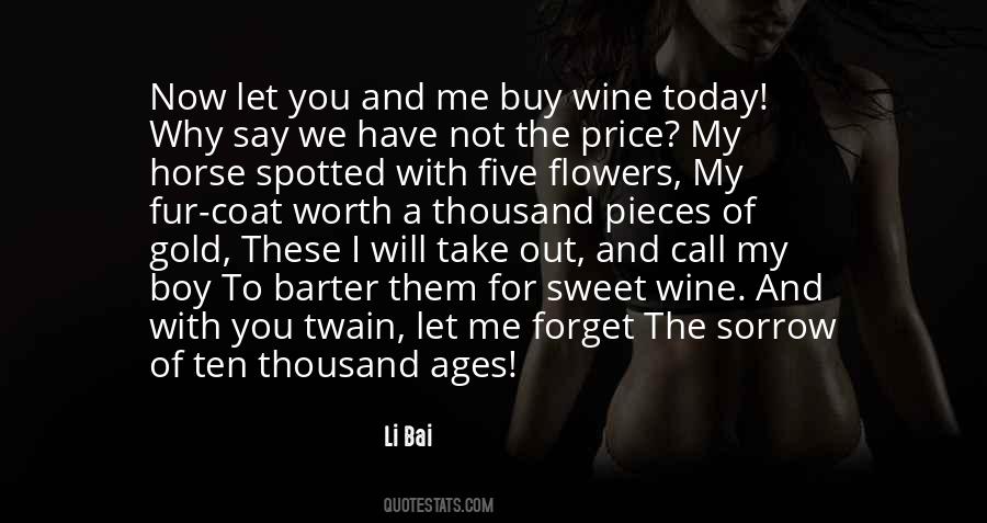 Wine And Horse Sayings #131046