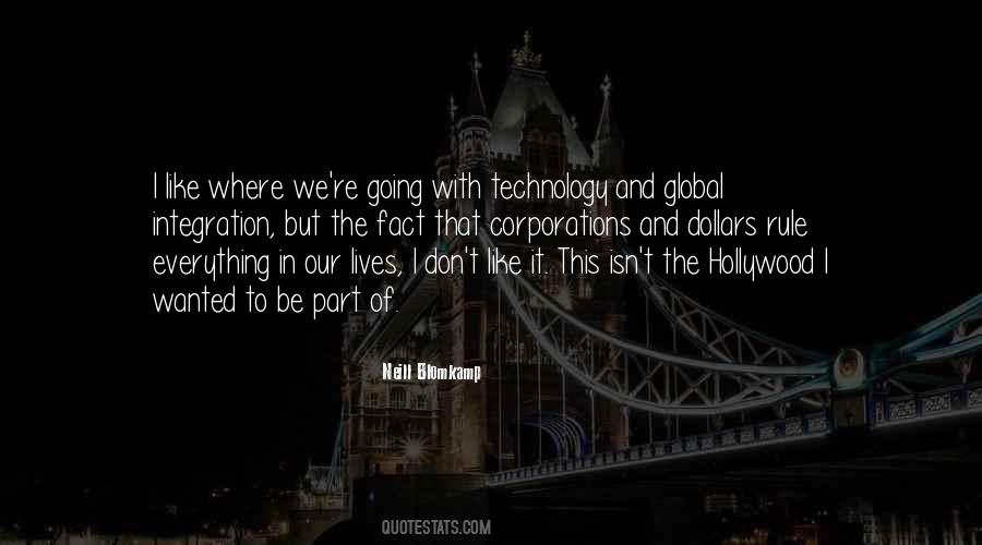 Quotes About Technology Integration #326431