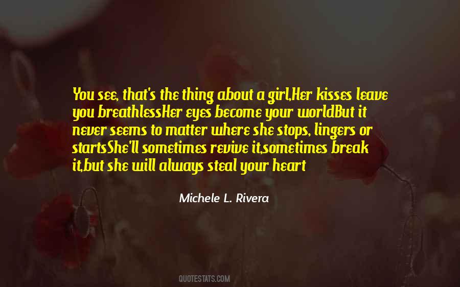 About A Girl Sayings #1393466