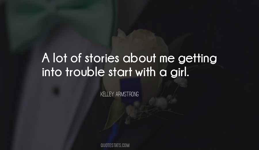 About A Girl Sayings #7121