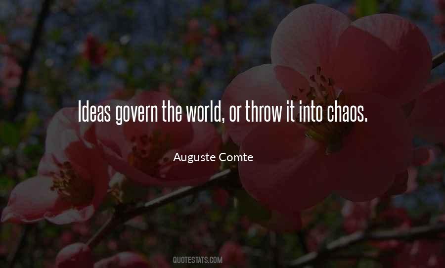 Auguste Comte Sayings #532785