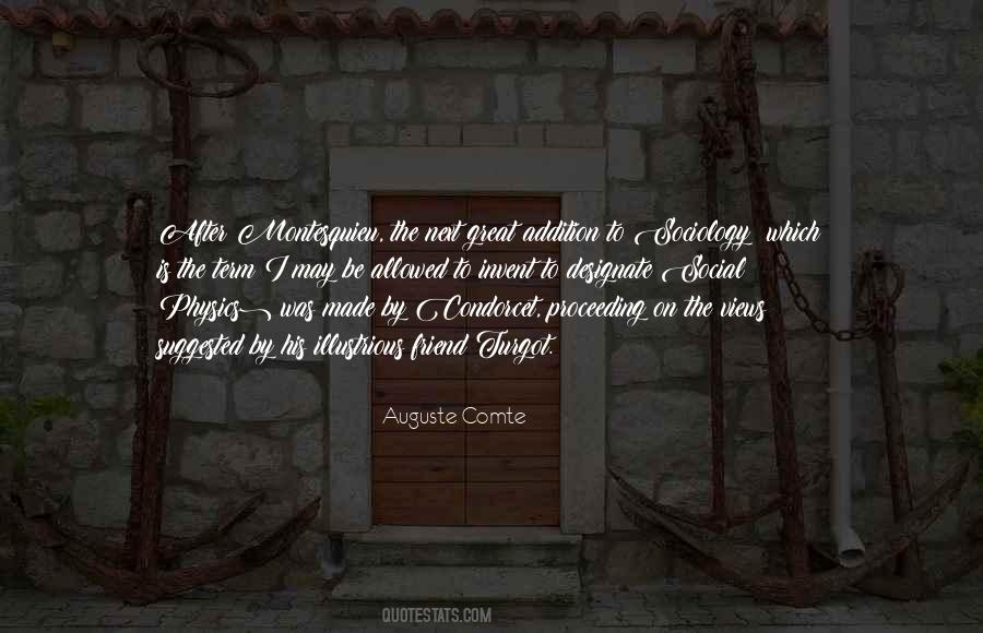 Auguste Comte Sayings #883051