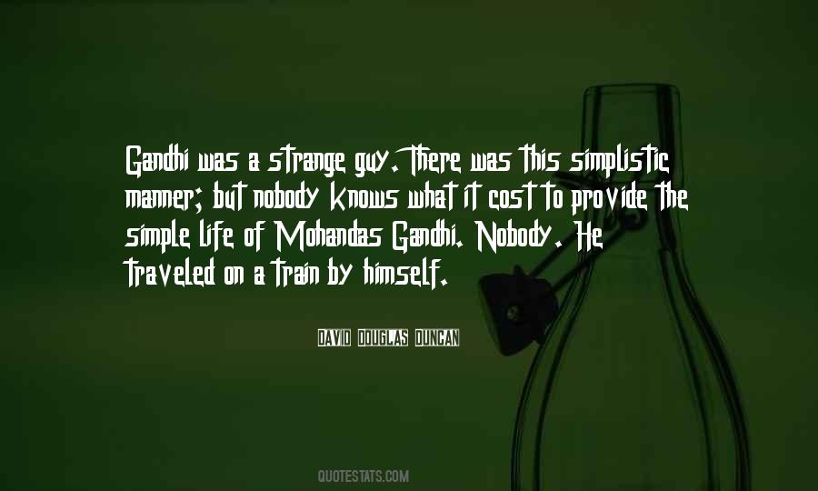 Quotes About Mohandas Gandhi #1165861