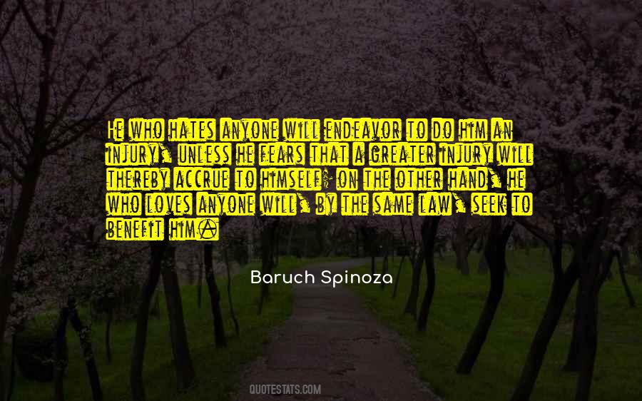 Baruch Spinoza Sayings #436178