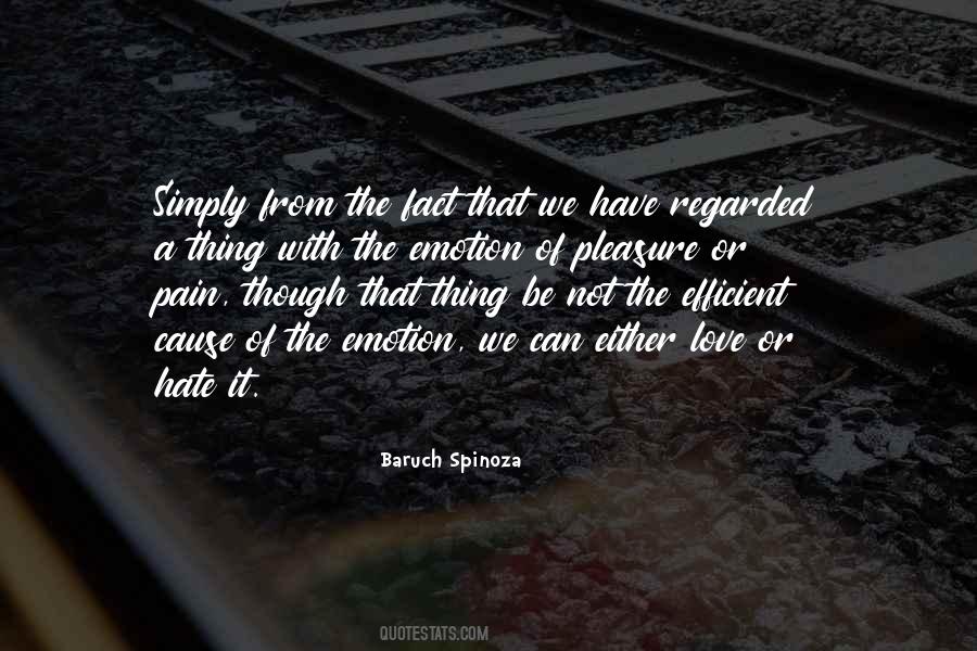 Baruch Spinoza Sayings #92513