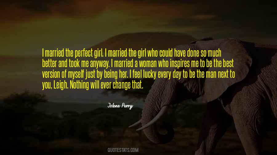 Quotes About Lucky Girl #1034508