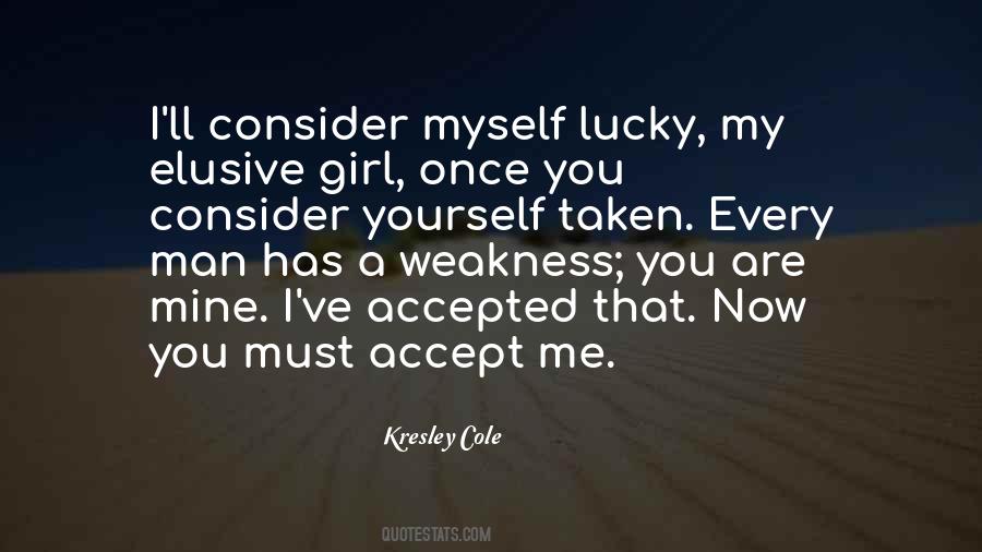 Quotes About Lucky Girl #1160315