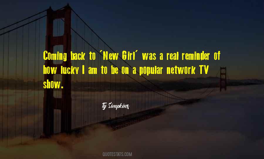 Quotes About Lucky Girl #1449530