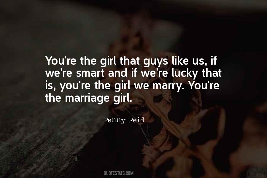 Quotes About Lucky Girl #1734375