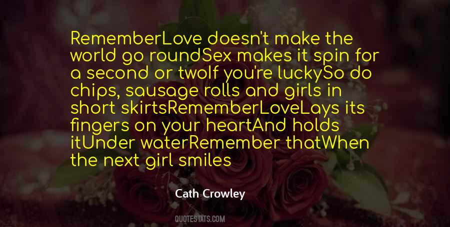 Quotes About Lucky Girl #1792436