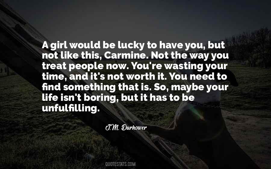 Quotes About Lucky Girl #263571